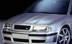 4 899 р. Накладка на передний бампер RS-style  Skoda Octavia ( Tour A4 1U5,  Tour A4 1U2) (1996-2000) (Неокрашенная)  с доставкой в г. Калуга. Увеличить фотографию 1
