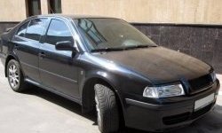 899 р. Реснички на фары CT Skoda Octavia Tour A4 1U2 лифтбэк дорестайлинг (1997-2000) (Неокрашенные)  с доставкой в г. Калуга. Увеличить фотографию 2