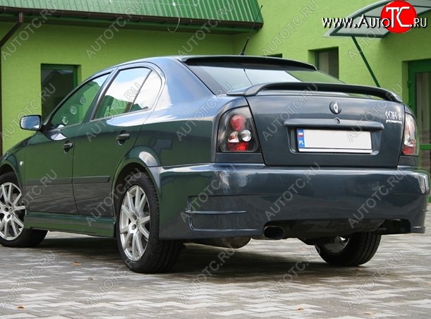 8 199 р. Задний бампер ND Skoda Octavia Tour A4 1U2 лифтбэк рестайлинг (2000-2010) (Неокрашенный)  с доставкой в г. Калуга