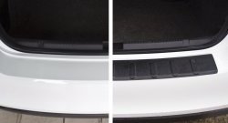 1 279 р. Защитная накладка на задний бампер RA  Skoda Rapid  NH3 (2012-2017)  с доставкой в г. Калуга. Увеличить фотографию 4