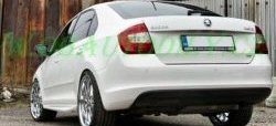 6 249 р. Пороги накладки CT Skoda Rapid NH1 хэтчбэк дорестайлинг (2012-2017) (Неокрашенные)  с доставкой в г. Калуга. Увеличить фотографию 5