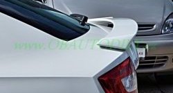 4 999 р. Спойлер RS style Skoda Rapid NH3 дорестайлинг лифтбэк (2012-2017) (Неокрашенный)  с доставкой в г. Калуга. Увеличить фотографию 6