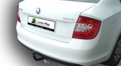 6 599 р. Фаркоп Лидер Плюс.  Skoda Rapid ( NH3,  NH1) (2012-2017), Volkswagen Polo  5 (2009-2020) (Без электропакета)  с доставкой в г. Калуга. Увеличить фотографию 4