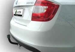 Фаркоп Лидер Плюс. Skoda (Шкода) Rapid (Рапид) ( NH3,  NH1) (2012-2017), Volkswagen (Волксваген) Polo (Поло)  5 (2009-2020)