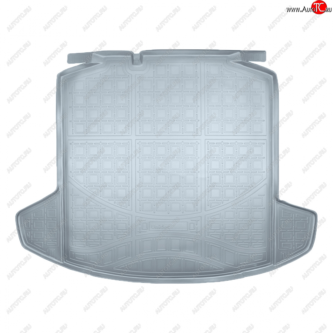 1 979 р. Коврик багажника Norplast Unidec  Skoda Rapid  MK2 (2019-2024) (серый)  с доставкой в г. Калуга