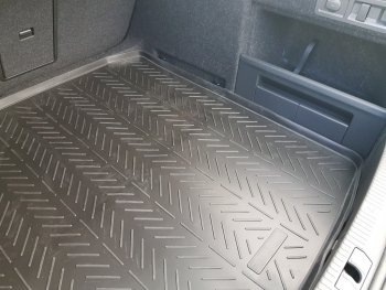 Коврик в багажник (SD, LB) Aileron Skoda Superb B8 (3V) лифтбэк рестайлинг (2019-2024)