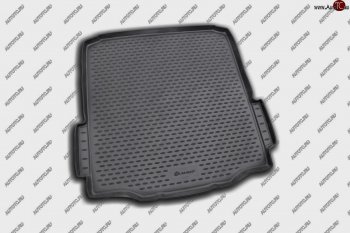 Коврик в багажник (полиуретан, чёрный) Element Skoda Superb (B6) 3T лифтбэк рестайлинг (2013-2015)