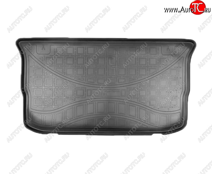 1 329 р. Коврик в багажник Norplast Smart Forfour W453 5 дв. (2014-2020) (Черный)  с доставкой в г. Калуга