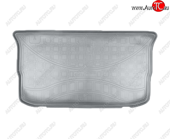 1 649 р. Коврик в багажник Norplast  Smart Forfour  W453 (2014-2020) (Серый)  с доставкой в г. Калуга