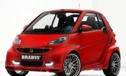 23 049 р. Накладки на колёсные арки Brabus Ultimate Smart Fortwo С453 2 хэтчбэк 3 дв. (2007-2014) (Неокрашенные)  с доставкой в г. Калуга. Увеличить фотографию 2