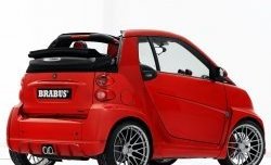 23 049 р. Накладки на колёсные арки Brabus Ultimate Smart Fortwo С453 2 хэтчбэк 3 дв. (2007-2014) (Неокрашенные)  с доставкой в г. Калуга. Увеличить фотографию 4