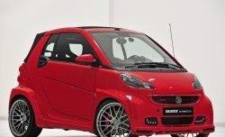 23 049 р. Накладки на колёсные арки Brabus Ultimate Smart Fortwo С453 2 хэтчбэк 3 дв. (2007-2014) (Неокрашенные)  с доставкой в г. Калуга. Увеличить фотографию 5