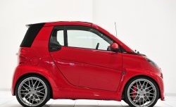 23 049 р. Накладки на колёсные арки Brabus Ultimate Smart Fortwo С453 2 хэтчбэк 3 дв. (2007-2014) (Неокрашенные)  с доставкой в г. Калуга. Увеличить фотографию 8