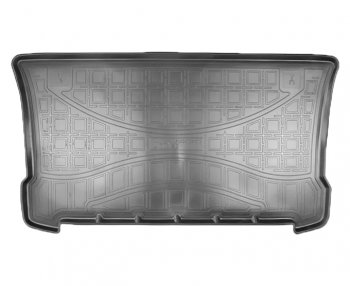 1 329 р. Коврик в багажник Norplast  Smart Fortwo  C453 (2014-2024) (Черный)  с доставкой в г. Калуга. Увеличить фотографию 1