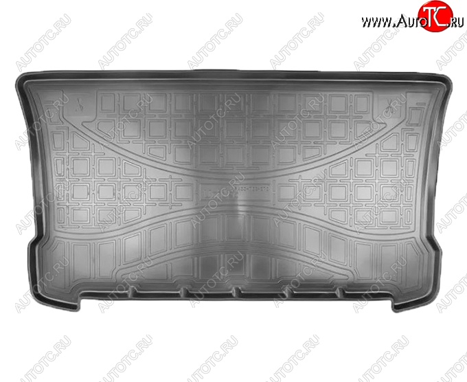 1 329 р. Коврик в багажник Norplast  Smart Fortwo  C453 (2014-2024) (Черный)  с доставкой в г. Калуга