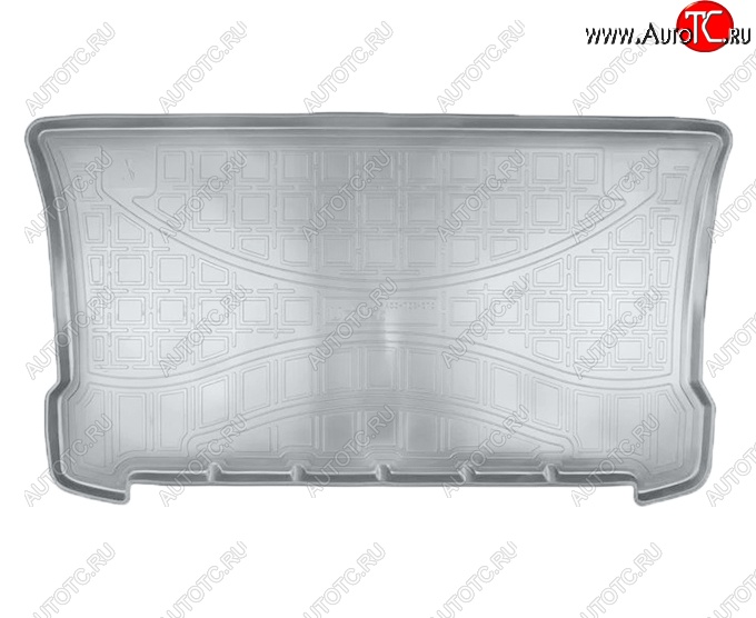 1 649 р. Коврик в багажник Norplast  Smart Fortwo  C453 (2014-2024) (Серый)  с доставкой в г. Калуга
