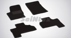 Износостойкие коврики в салон SeiNtex Premium LUX 4 шт. (ворсовые) SSANGYONG Actyon 1 (2006-2010)