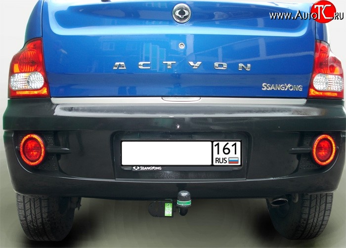 7 399 р. Фаркоп Лидер Плюс SSANGYONG Actyon 1 (2006-2010) (Без электропакета)  с доставкой в г. Калуга