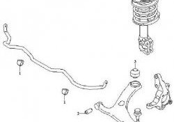 449 р. Полиуретановая втулка стабилизатора передней подвески Точка Опоры (20 мм)  Subaru Exiga - Outback  BP  с доставкой в г. Калуга. Увеличить фотографию 2
