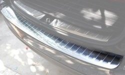 Защитная накладка на задний бампер СТ Subaru Forester SJ рестайлинг (2016-2019)