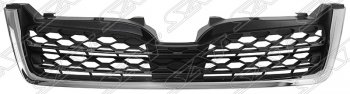 13 349 р. Решётка радиатора SAT Subaru Forester SJ дорестайлинг (2012-2016) (Неокрашенная)  с доставкой в г. Калуга. Увеличить фотографию 1