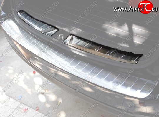 9 199 р. Металлический порожек в багажник автомобиля СТ Subaru Forester SJ рестайлинг (2016-2019)  с доставкой в г. Калуга