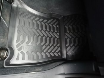 1 849 р. Коврики салона Aileron (3D с подпятником)  Subaru Forester  SK/S14 (2018-2021)  с доставкой в г. Калуга. Увеличить фотографию 2