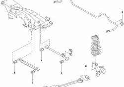 689 р. Полиуретановый сайлентблок поперечного рычага задней подвески Точка Опоры  Subaru Forester ( SF,  SG) - Impreza  GC  с доставкой в г. Калуга. Увеличить фотографию 2