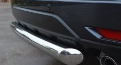 15 399 р. Одинарная защита заднего бампера из трубы диаметром 76 мм Russtal  Subaru Forester  SH (2008-2013)  с доставкой в г. Калуга. Увеличить фотографию 2