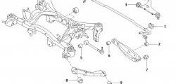 1 079 р. Полиуретановый сайлентблок верхнего поперечного рычага задней подвески Точка Опоры  Subaru Forester  SH - Outback ( BR/B14,  BR,)  с доставкой в г. Калуга. Увеличить фотографию 2