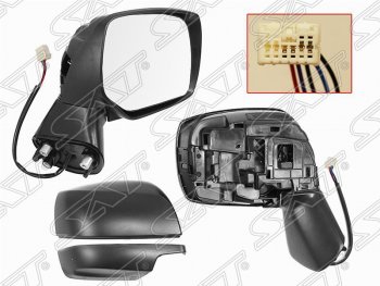 Правое боковое зеркало заднего вида (5 конт./эл. рег-ка/обогрев) SAT Subaru Impreza GJ седан (2012-2017)