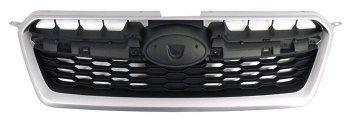 5 849 р. Решётка радиатора SAT  Subaru Impreza  GJ (2012-2017) (Неокрашенная)  с доставкой в г. Калуга. Увеличить фотографию 1