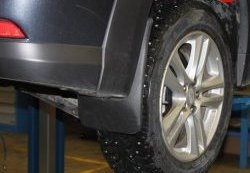979 р. Задние брызговики NovLine 2 шт.  Subaru Impreza  GJ (2012-2017)  с доставкой в г. Калуга. Увеличить фотографию 1