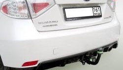 7 599 р. Фаркоп Лидер Плюс. Subaru Impreza GH хэтчбэк (2007-2012) (Без электропакета)  с доставкой в г. Калуга. Увеличить фотографию 1