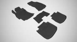 Износостойкие коврики в салон с высоким бортом SeiNtex Premium 4 шт. (резина) Subaru Outback BS/B15 дорестайлинг универсал (2014-2018)