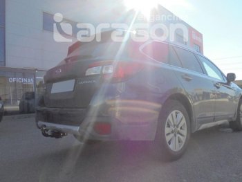 22 699 р. Фаркоп Aragon. (шар S) Subaru Outback BS/B15 дорестайлинг универсал (2014-2018)  с доставкой в г. Калуга. Увеличить фотографию 2