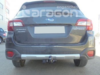 22 699 р. Фаркоп Aragon. (шар S) Subaru Outback BS/B15 дорестайлинг универсал (2014-2018)  с доставкой в г. Калуга. Увеличить фотографию 5