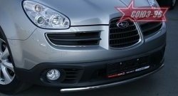 10 079 р. Защита переднего бампера одинарная Souz-96 (d42). Subaru Tribeca (2005-2007)  с доставкой в г. Калуга. Увеличить фотографию 1