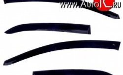 999 р. Комплект дефлекторов окон (ветровиков) 4 шт. Russtal Subaru XV GP/G33 дорестайлинг (2012-2016)  с доставкой в г. Калуга. Увеличить фотографию 1