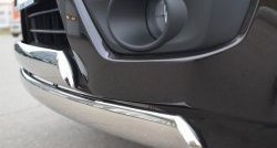 27 999 р. Защита переднего бампера (2 трубыØ75х42 мм, нержавейка) Russtal  Suzuki Grand Vitara  JT 5 дверей (2012-2016)  с доставкой в г. Калуга. Увеличить фотографию 3