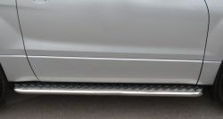 20 749 р. Широкая защита порогов (3 дв.) Russtal Suzuki Grand Vitara JT 3 двери 2-ой рестайлинг (2012-2016)  с доставкой в г. Калуга. Увеличить фотографию 2