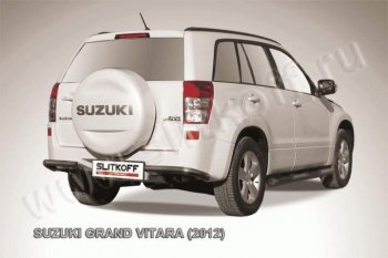 3 999 р. Уголки d57 Suzuki Grand Vitara JT 5 дверей 2-ой рестайлинг (2012-2016) (Цвет: серебристый)  с доставкой в г. Калуга. Увеличить фотографию 1