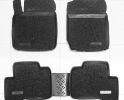 2 899 р. Комплект ковриков в салон Aileron 4 шт. (полиуретан, покрытие Soft) Suzuki Grand Vitara JT 5 дверей 2-ой рестайлинг (2012-2016)  с доставкой в г. Калуга. Увеличить фотографию 1