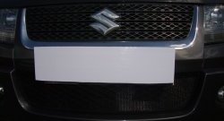 1 469 р. Сетка на бампер Russtal (черная)  Suzuki Grand Vitara ( JT 3 двери,  JT 5 дверей) (2008-2012)  с доставкой в г. Калуга. Увеличить фотографию 2