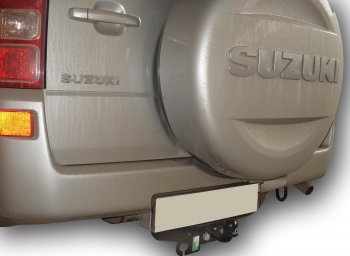 7 399 р. Фаркоп Лидер Плюс (съемный шар тип FC)  Suzuki Grand Vitara ( JT 5 дверей,  JT 3 двери,  JT) (2005-2016) (Без электропакета)  с доставкой в г. Калуга. Увеличить фотографию 1