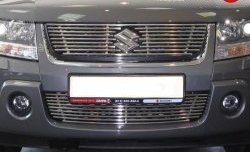 4 389 р. Декоративная вставка воздухозаборника (V2.0) Berkut Suzuki Grand Vitara JT 5 дверей дорестайлинг (2005-2008)  с доставкой в г. Калуга. Увеличить фотографию 1