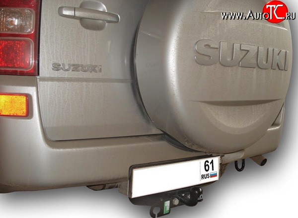 7 549 р. Фаркоп Лидер Плюс (до 1200 кг) Suzuki Grand Vitara JT 5 дверей дорестайлинг (2005-2008) (Без электропакета)  с доставкой в г. Калуга
