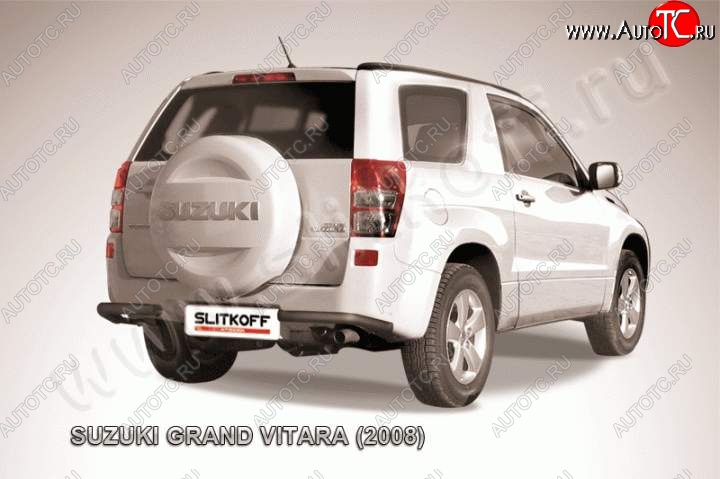 3 999 р. Уголки d57  Suzuki Grand Vitara  JT 3 двери (2005-2008) (Цвет: серебристый)  с доставкой в г. Калуга