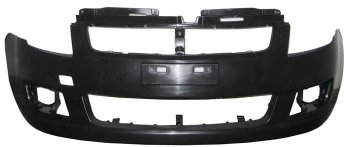 8 849 р. Передний бампер SAT  Suzuki Swift  ZC (2003-2008) (Неокрашенный)  с доставкой в г. Калуга. Увеличить фотографию 1