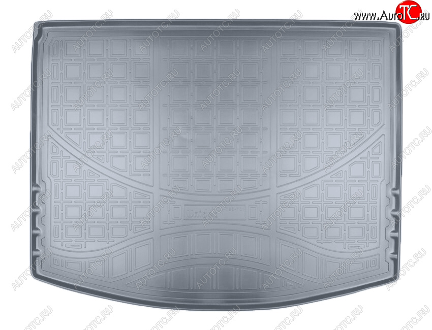 1 579 р. Коврик багажника Norplast Unidec  Suzuki SX4  JYB, JYA (2013-2016) (Цвет: серый)  с доставкой в г. Калуга
